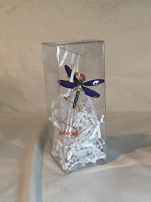 "FLOOZIES" FLORAL TUBES WITH BABY DRAGONFLY  BUGZ