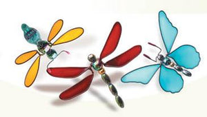CLASSIC BUTTERFLY & DRAGONFLY WINDOW SUCKERS