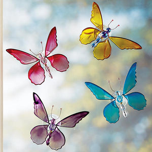 CLASSIC BUTTERFLY & DRAGONFLY WINDOW SUCKERS