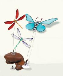 FANTASIA BUTTERFLY & DRAGONFLY WOBBLERS
