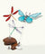 FANTASIA BUTTERFLY & DRAGONFLY WOBBLERS